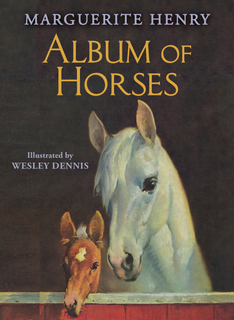 Cover image for book Album of Horses