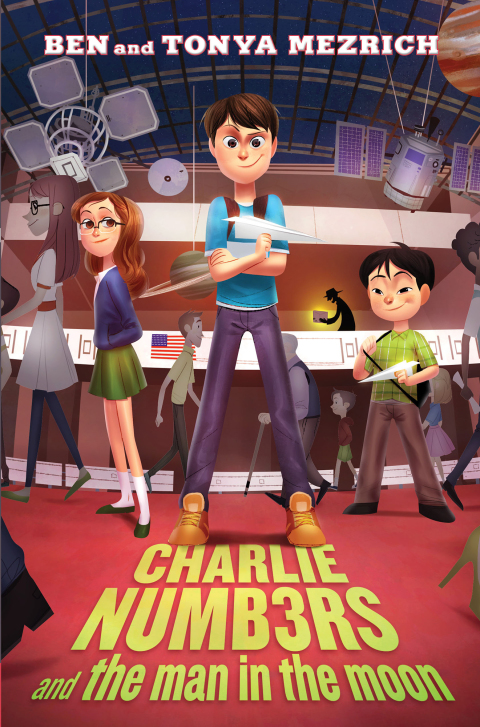 Cover image for book Charlie Numbers and the Man in the Moon