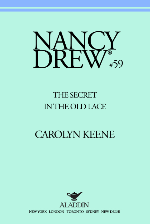Cover image for book The Secret in the Old Lace