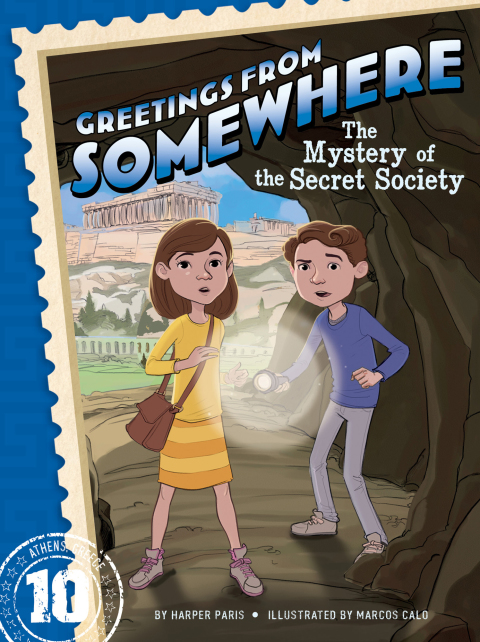 Cover image for book The Mystery of the Secret Society