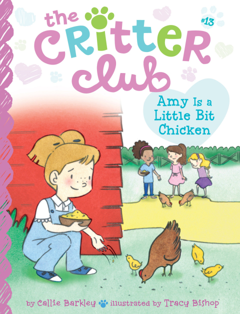 Cover image for book Amy Is a Little Bit Chicken