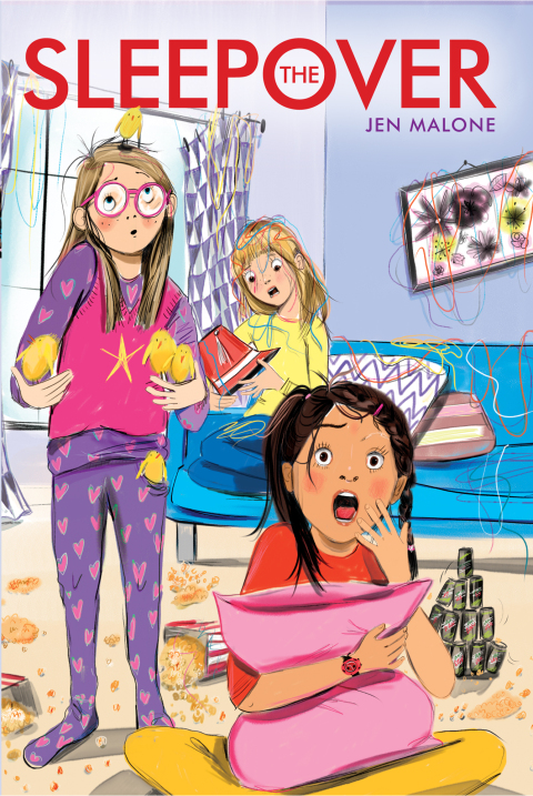 Cover image for book The Sleepover