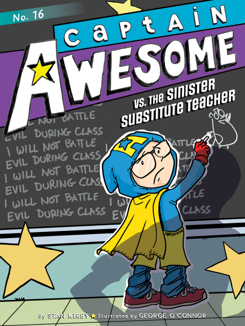 Cover image for book Captain Awesome vs. the Sinister Substitute Teacher