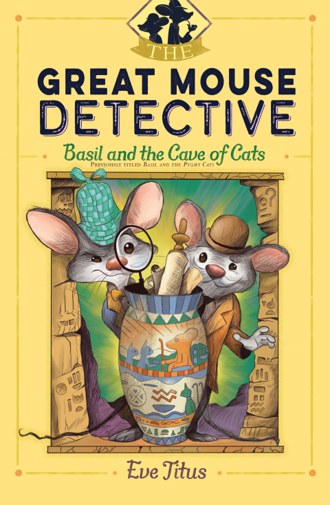 Cover image for book Basil and the Cave of Cats