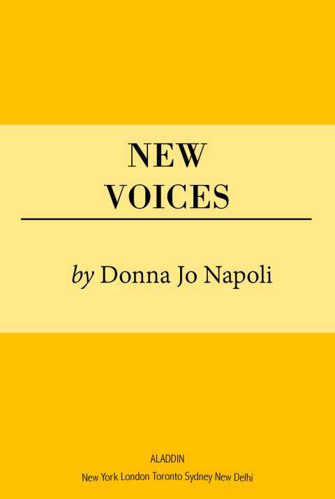 Cover image for book New Voices