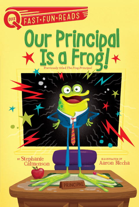 Cover image for book Our Principal Is a Frog!