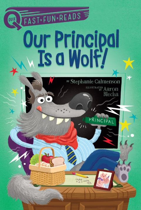 Cover image for book Our Principal Is a Wolf!