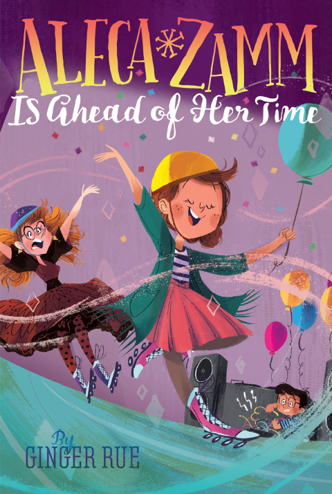 Cover image for book Aleca Zamm Is Ahead of Her Time