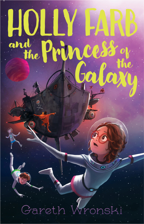 Cover image for book Holly Farb and the Princess of the Galaxy