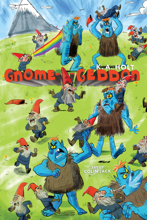 Cover image for book Gnome-a-geddon