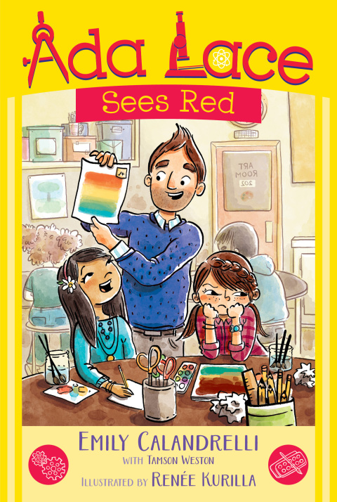 Cover image for book Ada Lace Sees Red