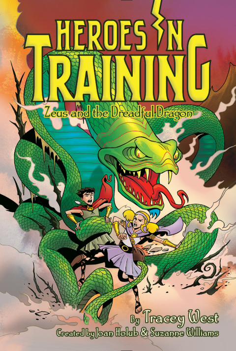 Cover image for book Zeus and the Dreadful Dragon
