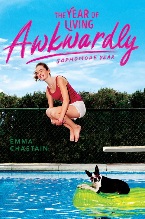 Cover image for book The Year of Living Awkwardly