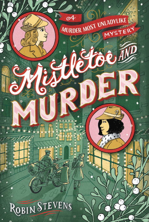 Cover image for book Mistletoe and Murder