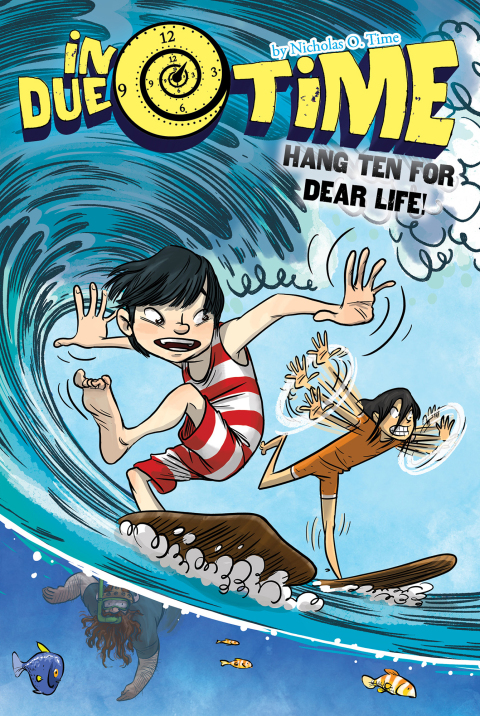 Cover image for book Hang Ten for Dear Life!