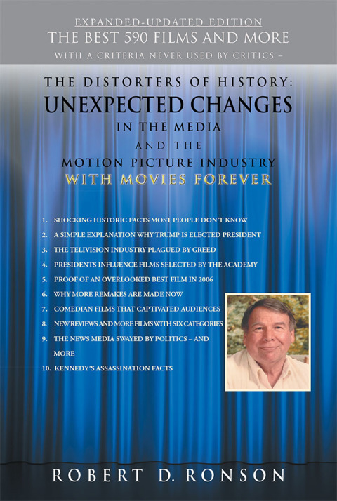 Cover image for book The Distorters of History: Unexpected Changes in the Media and the Motion Picture Industry with Movies Forever Expanded-Updated Edition