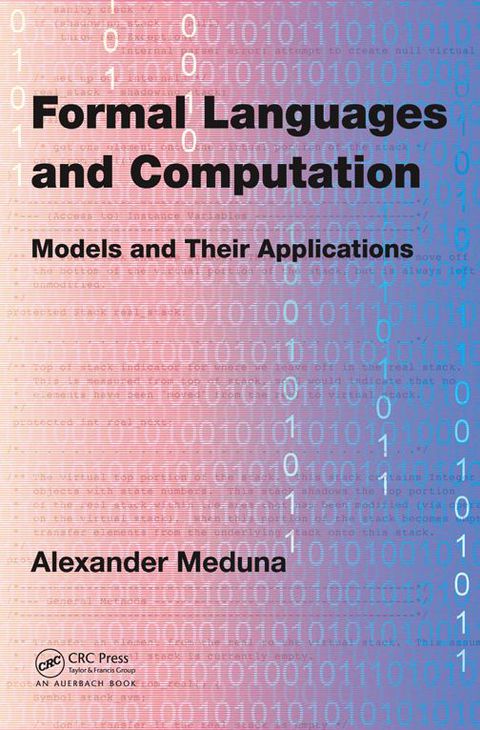 Cover image for book Formal Languages and Computation