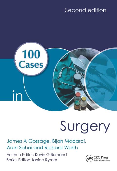 Cover image for book 100 Cases in Surgery