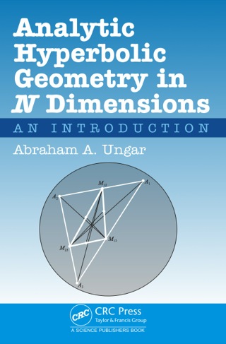 Analytic Hyperbolic Geometry in N Dimensions