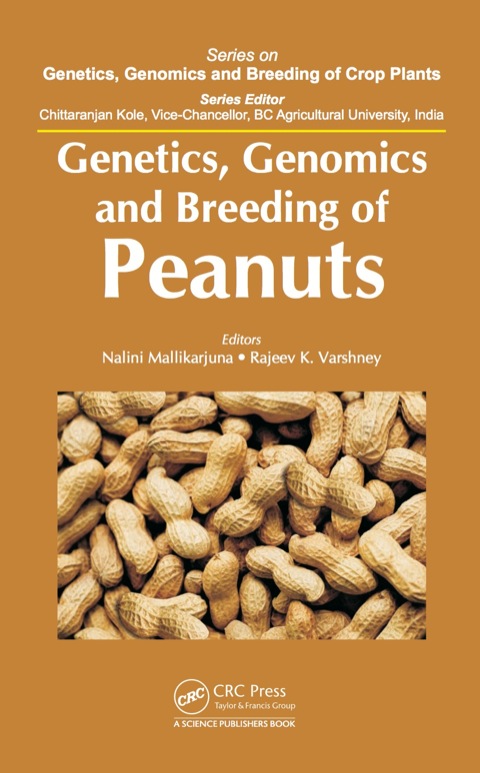 Cover image for book Genetics, Genomics and Breeding of Peanuts
