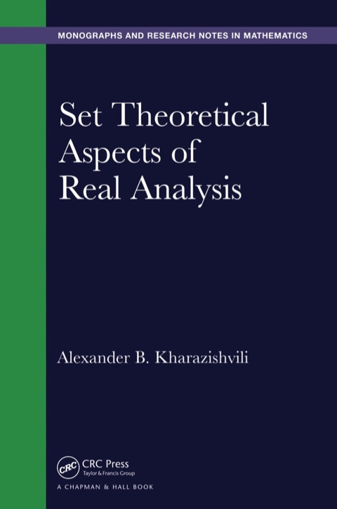 Cover image for book Set Theoretical Aspects of Real Analysis