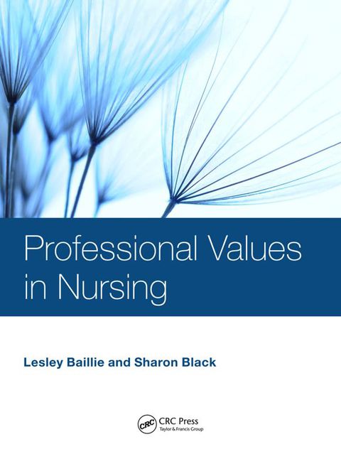 Cover image for book Professional Values in Nursing