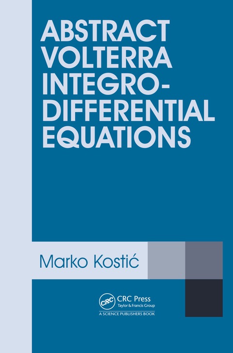 Cover image for book Abstract Volterra Integro-Differential Equations