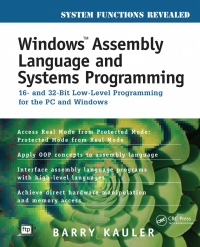 Titelbild: Windows Assembly Language and Systems Programming 1st edition 9781138412538
