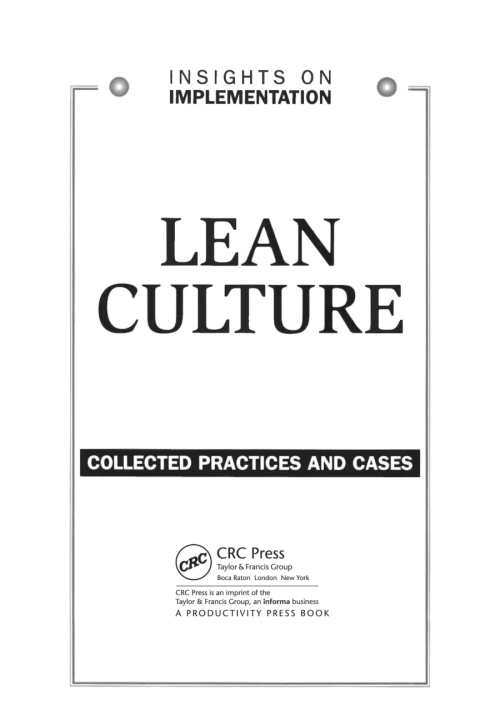 Lean Culture 