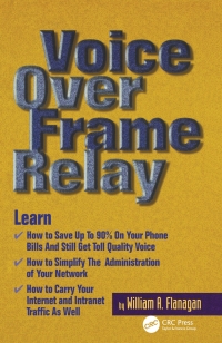 Cover image: Voice Over Frame Relay 1st edition 9781138412194