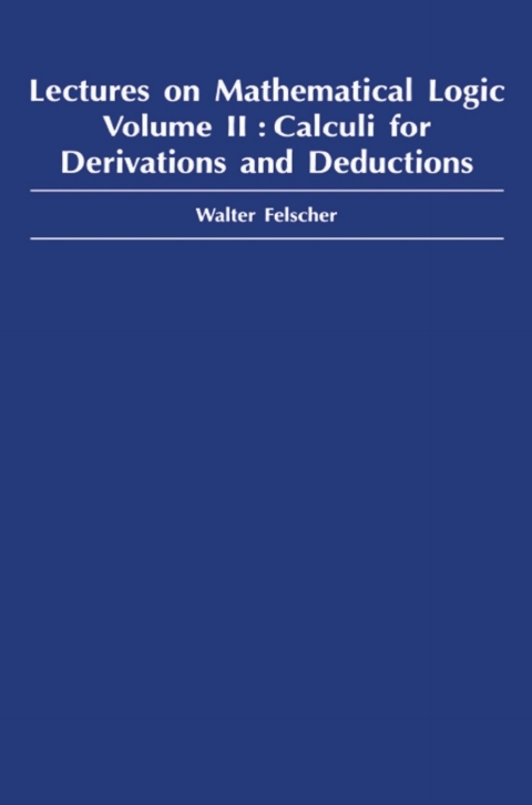 Cover image for book Lectures on Mathematical Logic, Volume II