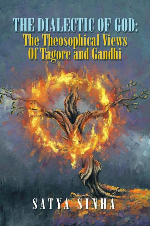 Cover image for book The Dialectic of God:  the Theosophical Views of Tagore and Gandhi