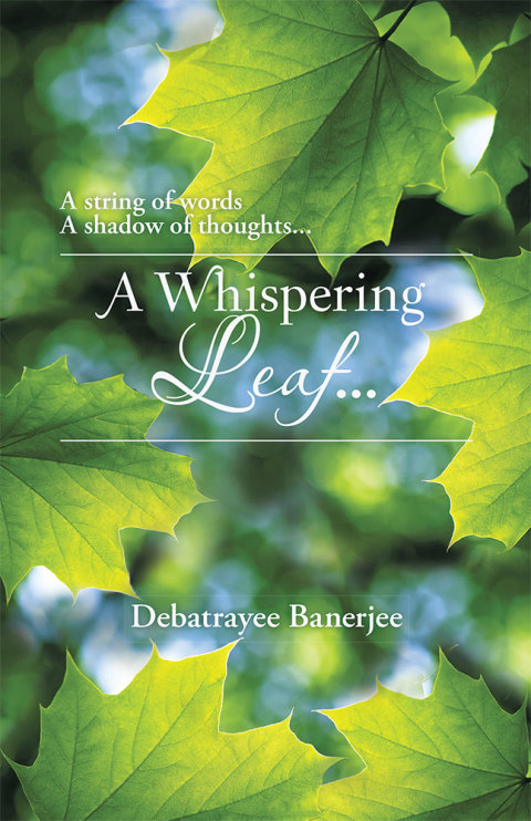 Cover image for book A Whispering Leaf. . .