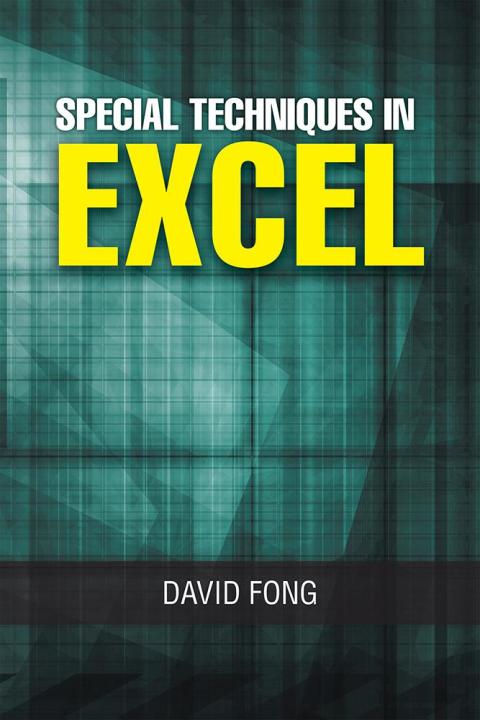 Cover image for book Special Techniques in Excel