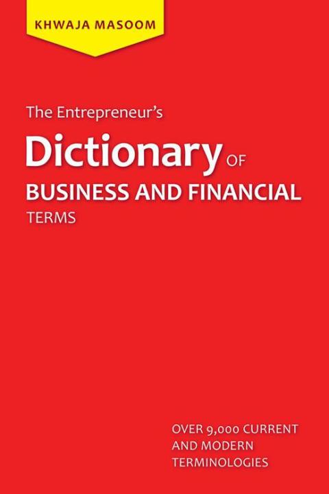 Cover image for book The Entrepreneur’S Dictionary of Business and Financial Terms