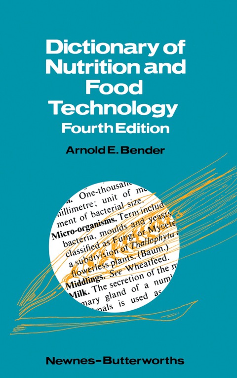 Cover image for book Dictionary of Nutrition and Food Technology