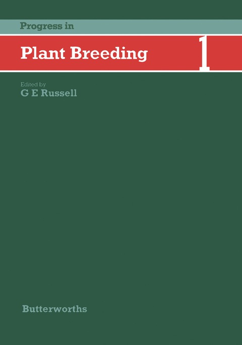 Cover image for book Progress in Plant Breeding—1