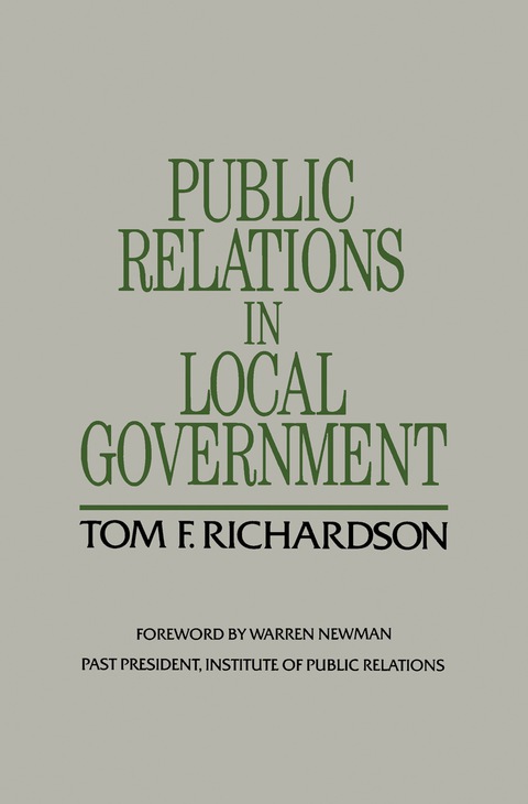 Public Relations in Local Government 