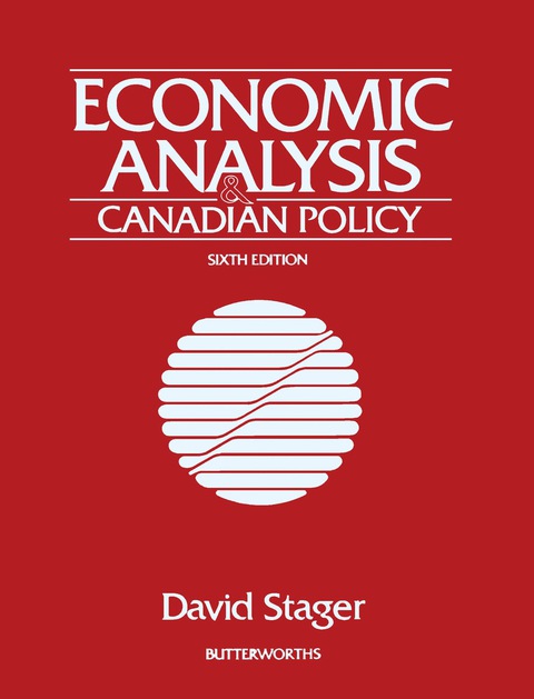 Cover image for book Economic Analysis & Canadian Policy
