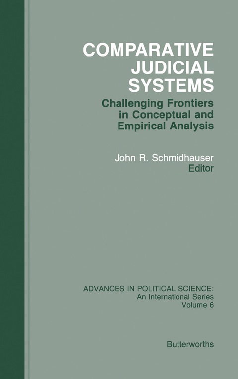 Cover image for book Comparative Judicial Systems