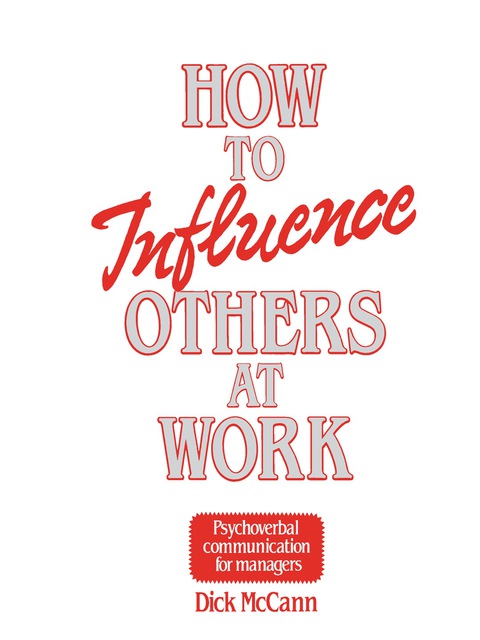 Cover image for book How to Influence Others at Work