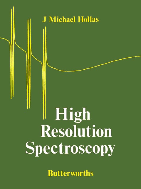 Cover image for book High Resolution Spectroscopy