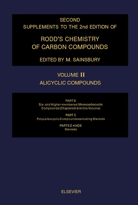 Cover image for book Alicyclic Compounds