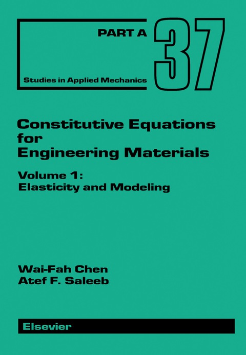 Cover image for book Constitutive Equations for Engineering Materials