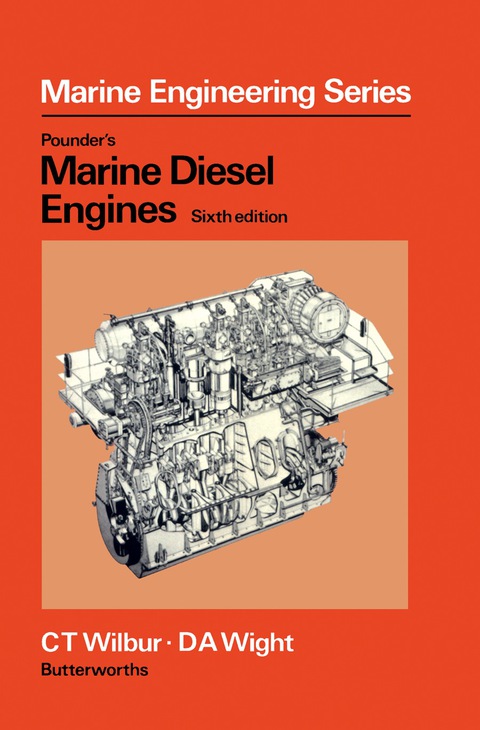 Cover image for book Pounder's Marine Diesel Engines