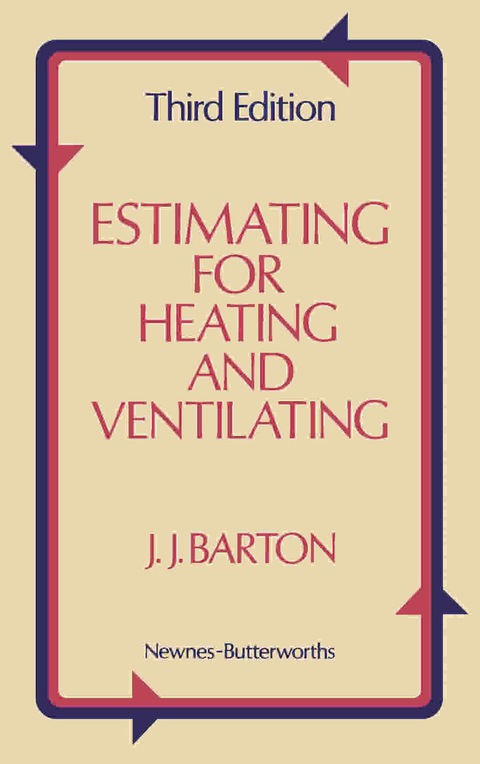 Cover image for book Estimating for Heating and Ventilating