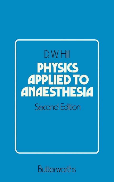 Cover image for book Physics Applied to Anaesthesia