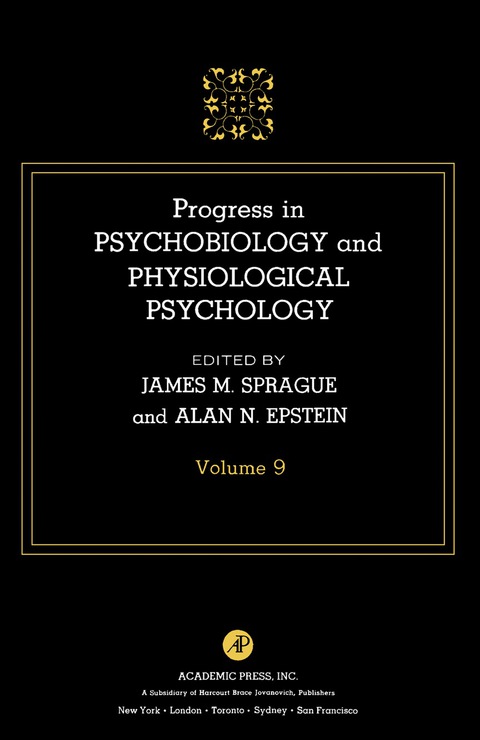 Cover image for book Progress in Psychobiology and Physiological Psychology
