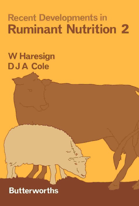 Cover image for book Recent Developments in Ruminant Nutrition – 2