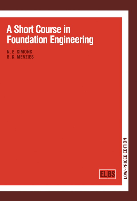 Cover image for book A Short Course in Foundation Engineering